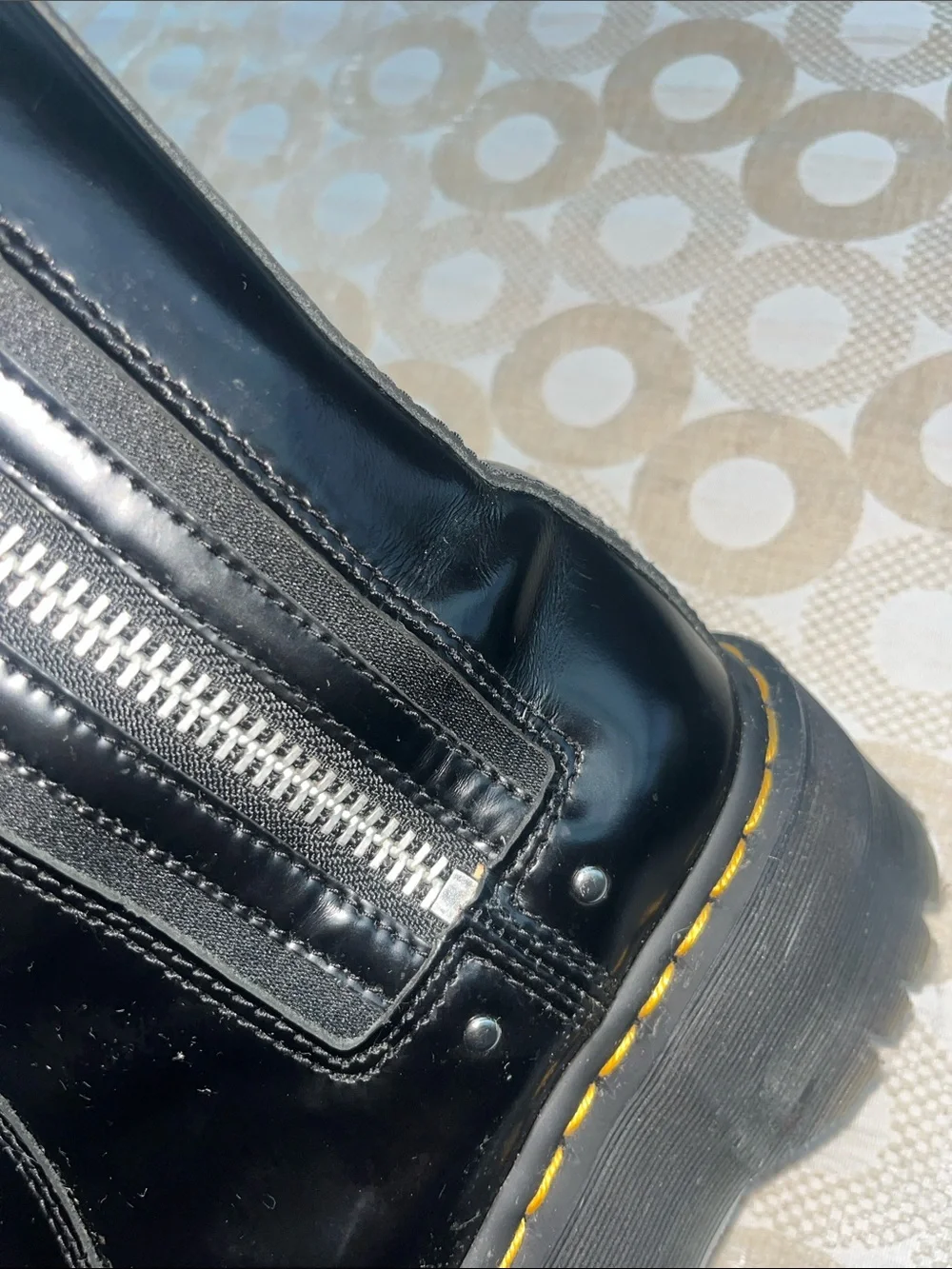 Dr. Martens - Size 8 - 2976 Max Leather Platform Chelsea Boots